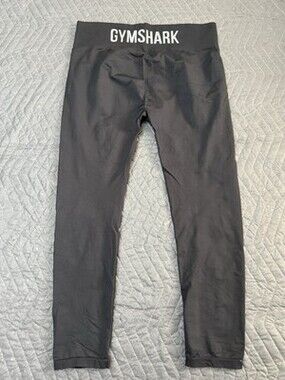 Gymshark High Waisted Seamless Leggings Black Women's Size 2XL